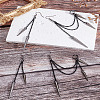 2Pairs Alloy Dangle Earrings for Women EJEW-LP0001-25-3
