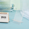 Acrylic Slant Back Postcard Display Stands ODIS-WH0078-86C-4