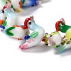 Handmade Lampwork Beads Strands LAMP-I022-30-3