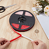PVC Plastic Edge Banding AJEW-GF0013-89B-02-3