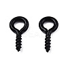 Spray Painted Iron Screw Eye Pin Peg Bails IFIN-N010-002B-01-3