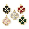 Brass Glass Pendants KK-R226-05G-1