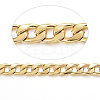 304 Stainless Steel Cuban Link Chains CHS-P003-20G-1