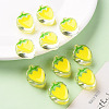Transparent Enamel Acrylic Beads TACR-S155-003H-6