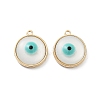 Rack Plating Alloy Enamel Pendants FIND-C050-10G-2