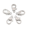 SHEGRACE Brass Lobster Claw Clasps XGR0094P-131P-1