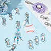 20Pcs Zinc Alloy Swivel Lobster Claw Clasps FIND-GA0003-53B-4