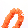 Handmade Polymer Clay Beads X-CLAY-R067-8.0mm-12-2