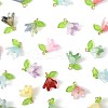 50Pcs Transparent Acrylic Pendants PALLOY-FS00043-02-3