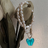 Valentine Gifts for Her Ideas Handmade Silver Foil Glass Beads FOIL-OC0001-01-7