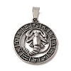 304 Stainless Steel Pendants LS-STAS-C084-01F-AS-1
