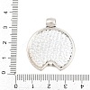 Tibetan Style Alloy Pendants AL-CBA1187-09B-AS-2