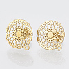 304 Stainless Steel Stud Earring Findings LS-STAS-S079-32A-1