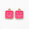 Alloy Enamel Charms ENAM-T016-13-RS-3