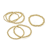 6Pcs 6 Style Synthetic Hematite Round Beaded Stretch Bracelets Set BJEW-SW0001-01-3