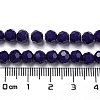 Opaque Glass Beads Stands EGLA-A035-P6mm-D09-5