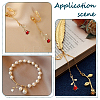 20Pcs 2 Colors Alloy Enamel Pendants ENAM-UN0001-01-6