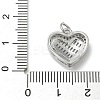 Rack Plating Brass Micro Pave Cubic Zirconia Pendants KK-K392-36P-3