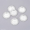 Tibetan Style Alloy Pendant Cabochon Settings LS-TIBE-T003-08S-RS-2