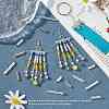 Iron Slide On End Clasp Tubes IFIN-R212-1.3cm-P-4