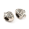 Tibetan Style Alloy European Beadss TIBE-P001-40AS-2