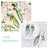 DIY Butterfly Earring Making Kit DIY-TA0005-06-8