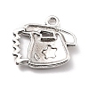 Tibetan Style Alloy Telephone Charms X-FIND-Z003-01AS-2