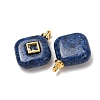 Dyed Natural Lapis Lazuli Pendants GG-CBAA798-03G-03-3