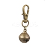 Iron Bell Pendant Decorations HJEW-JM02453-1