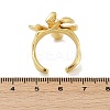 Brass Cuff Rings for Women RJEW-F182-06G-5
