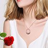 24Pcs 6 Colors Acrylic Big Pendants OACR-FS0002-65-6
