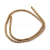 Electroplate Non-magnetic Synthetic Hematite Beads Strands G-B014-12A-2