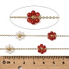 Handmade 304 Stainless Steel Beaded Chains CHS-L031-11G-01-2