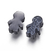 Imitation Druzy Gemstone Resin Beads RESI-L026-G02-2