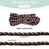12.5M Polyester Twist Lip Cord Trim SRIB-WH0011-147D-2