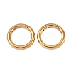 Ion Plating(IP) 316 Stainless Steel Spring Gate Rings STAS-M296-01G-E-2