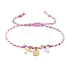 Religion Brass & Natural Shell Charm Bracelets KR4902-4-1