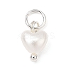 ABS Imitation Pearl Bead Charms PALLOY-JF04111-3