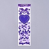 Bowknot Ribbon Pattern Decorative Labels Stickers DIY-L037-B07-1