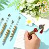 10Pcs ABS Plastic & Iron Ball-Point Pen AJEW-FS0001-41B-6