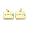 Brass Pendants KK-D229-22A-G-1
