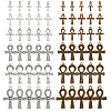 60Pcs 12 Styles Tibetan Style Zinc Alloy Pendants FIND-PH0024-83-1
