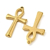 Ion Plating(IP) 304 Stainless Steel Pendants STAS-P341-16H-G-2