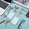 6Pcs Alloy Rhinestone Clip-On Retractable Badge Holders HJEW-NB00305-4