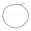 Waxed Cotton Cord Necklace Making LS-MAK-S034-005-2