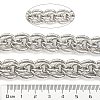 Alloy Oval Link Chains LCHA-K001-01P-3