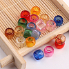 550Pcs 11 Colors Transparent Acrylic European Beads OACR-SP0002-22-6