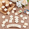 Wooden Cabochons WOOD-NB0001-15-4