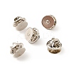 120Pcs Brass Butterfly Clutches Pin Backs KK-J303-01P-3