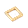 Golden Plated 304 Stainless Steel Charms STAS-K286-03J-G-2